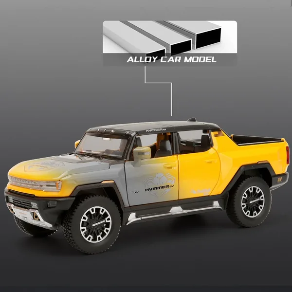 TW301045 Diecast Toys HUMMER PICKUP Metal Car Model Kid Cars Collecti