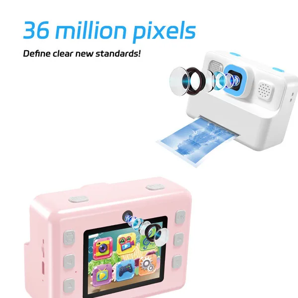 TW346655 Kids Camera Instant Print Instant Cameras That Print Photos,