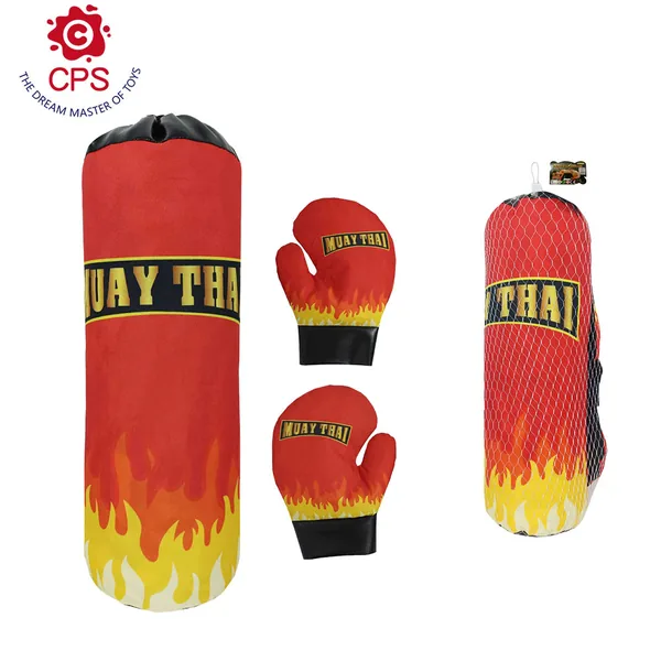 TW304863-Toy New Boxing Set Boxing Bag and Gloves Summer Indoor Outdoor S