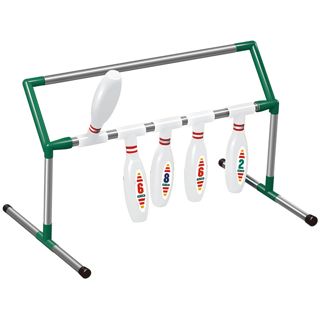 Kids Light-Up Throwing Bowling Racks Indoor Outdoor Game Set