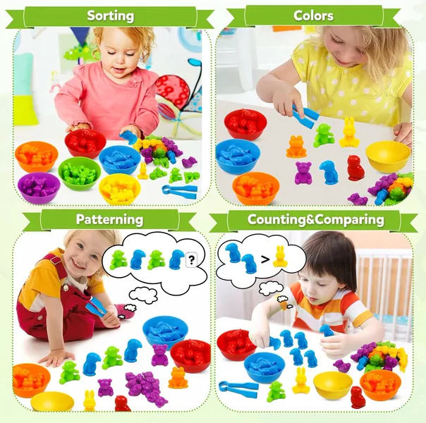 TW277327 Sensory Educational Dinosaur Animal Cognition Game for Kids