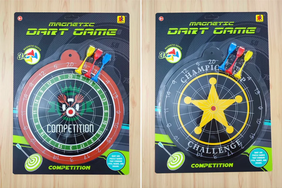 TW305150-Toy Indoor Magnetic Dart Board Toy Plastic Dart Throwing Game fo