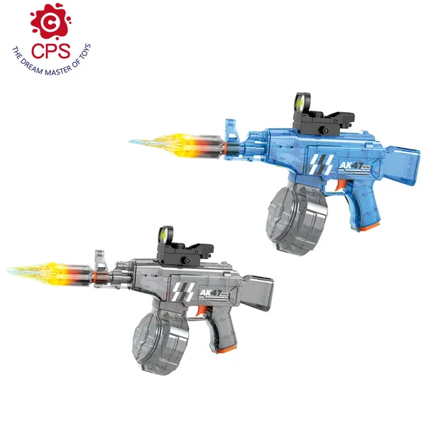 TW309721 AK M416 MP5 Long Range Electric Water Gun with Interactive L
