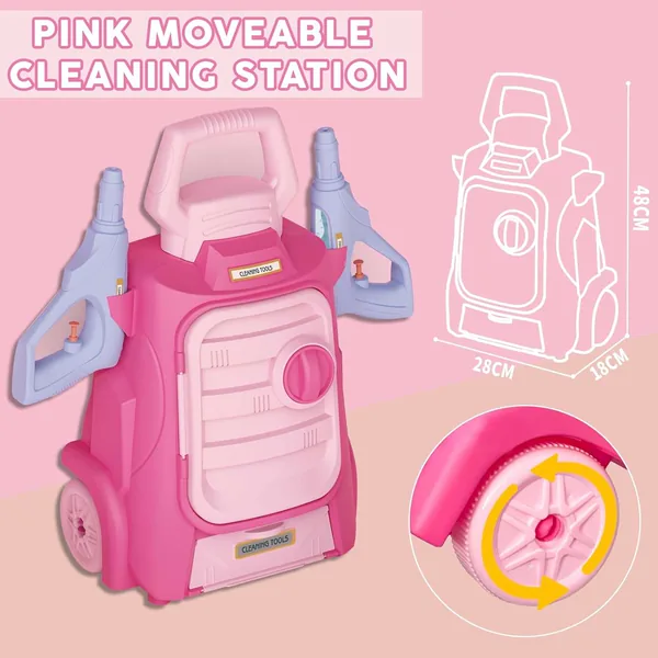 TW303813 11 PCS Pretend Play Toys Housekeeping Kit House Cleaning Toy