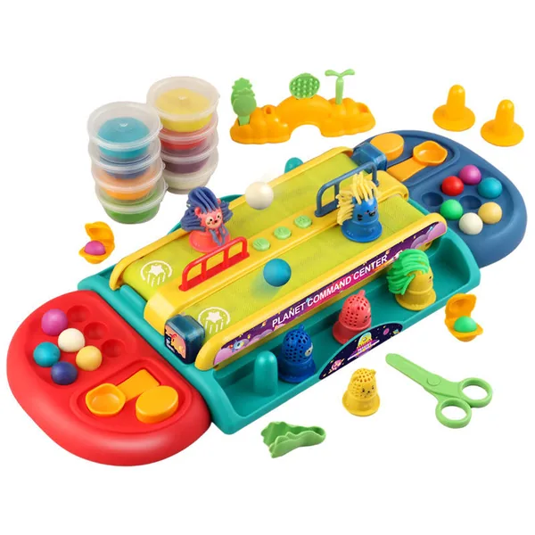 TW283814 Multi-functional Colorful Set Toy Fidgets Toy Colorful Clay