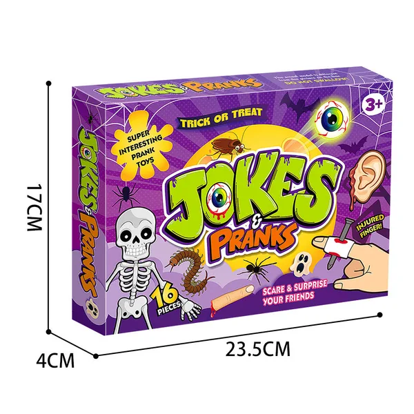 TW316536 Prank Kit Funny Gag Gifts Joke Box Practical Jokes Perfect P