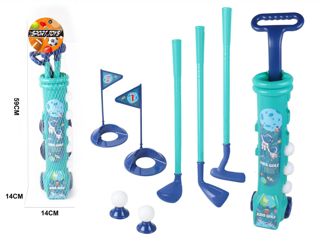 Mini Golf Club Set with Golf Cart Outdoor Toy